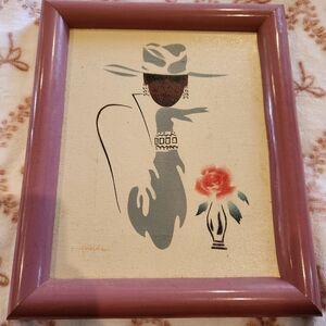 Original Oil Painting of African American Woman on Canvas